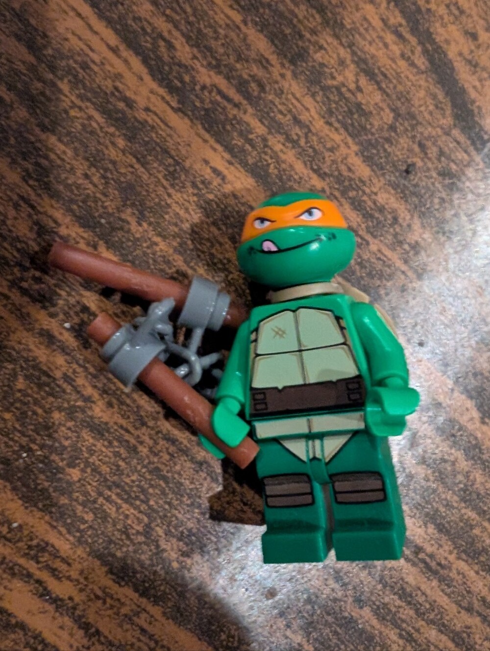 Lego Michelangelo Minifigure Teenage Mutant Ninja Turtles TMNT